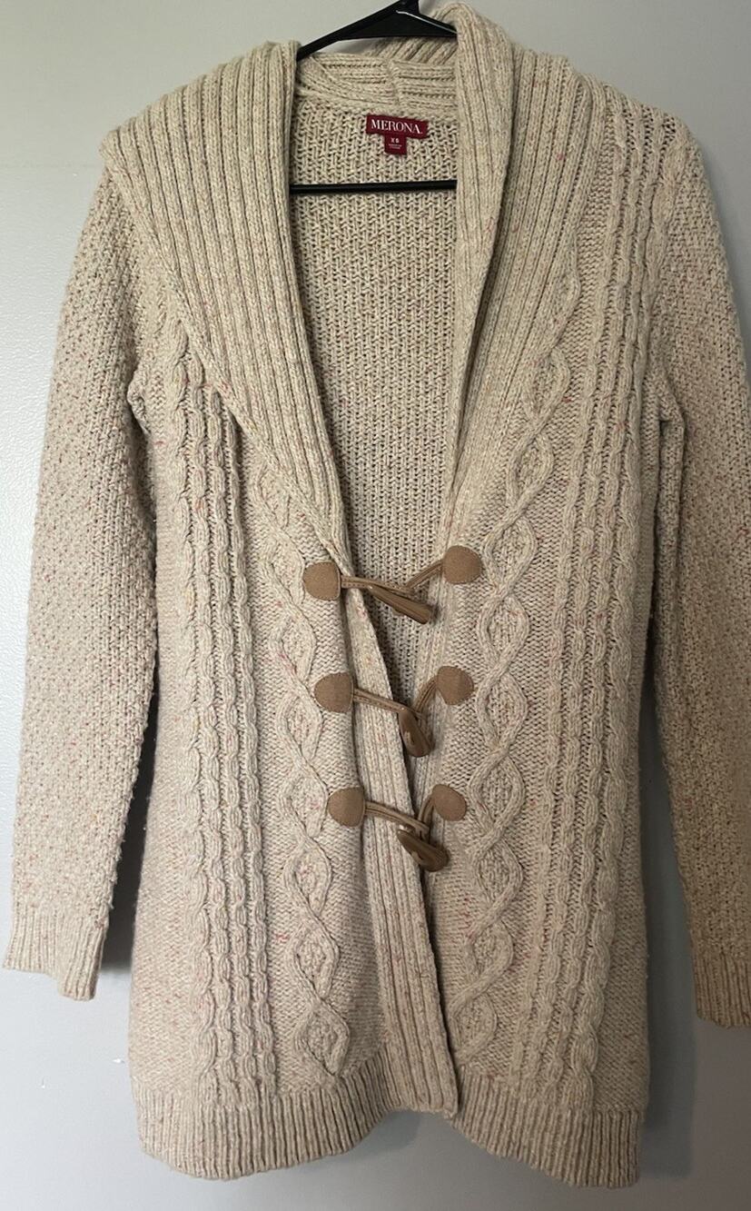 Merona Women’s XS Sweater Acrylic Wool Blend Too Shirt Extra Small Cottagecore